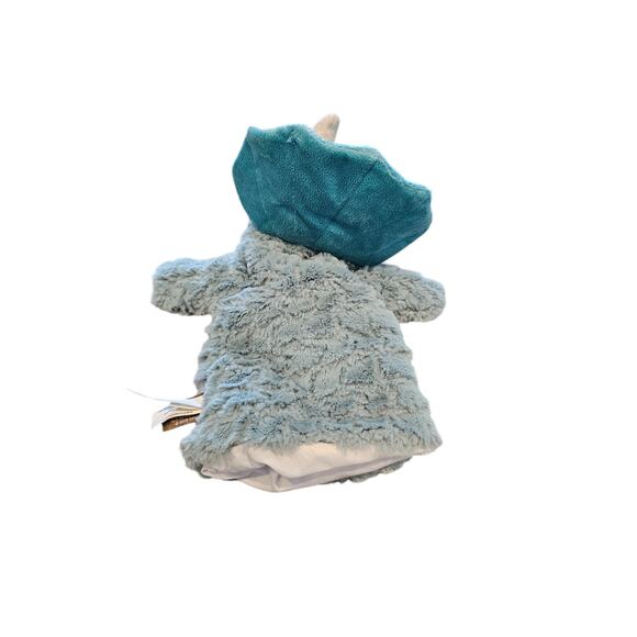 Demdaco Declan The Dinosaur Plush Stuffed Hand Puppet Triceratops Soft Cute 12" - Picture 2 of 5